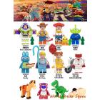 Toys Story 4 Figures Woody Forky Buzz Lightyear Gaby Red hearts Aliens_1